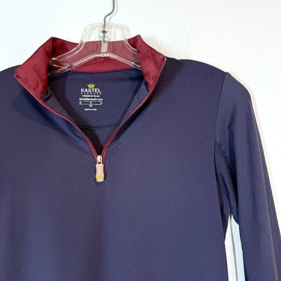 Kastel Denmark Performance Riding Blue Sun Shirt Equestrian Long Sleeve XS - Picture 3 of 11